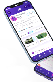 Mockup do Ganzá App